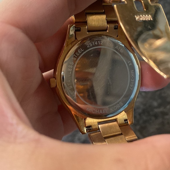 Oversized Slim Runway Rose Gold Tone Watch - Picture 3 of 8